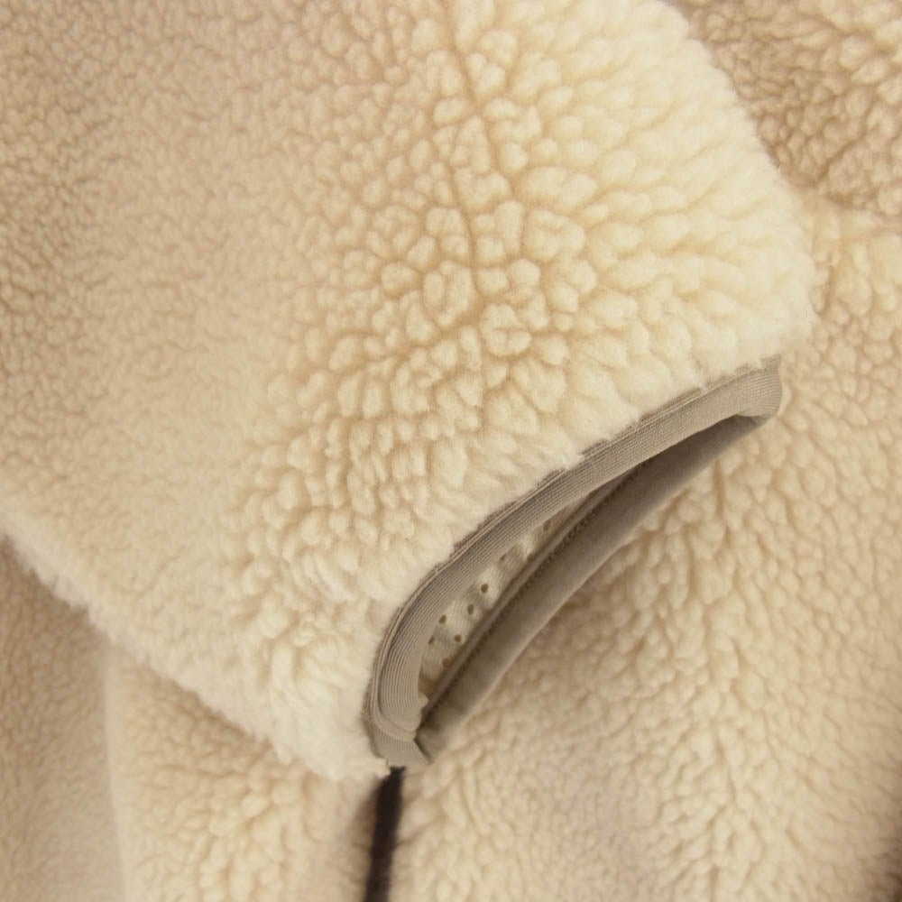 blurhms ブラームス 23AW broots23f30 Recycle Boa Zip Jacket ジップアップ ボア ジャケット ベージュ系 2【中古】