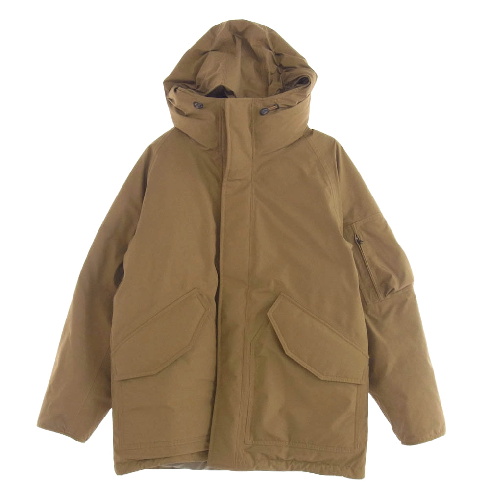 nanamica ナナミカ 20AW SUBF043 GORE-TEX Down Coat ゴアテックス ダウン コート ブラウン系 S【中古】