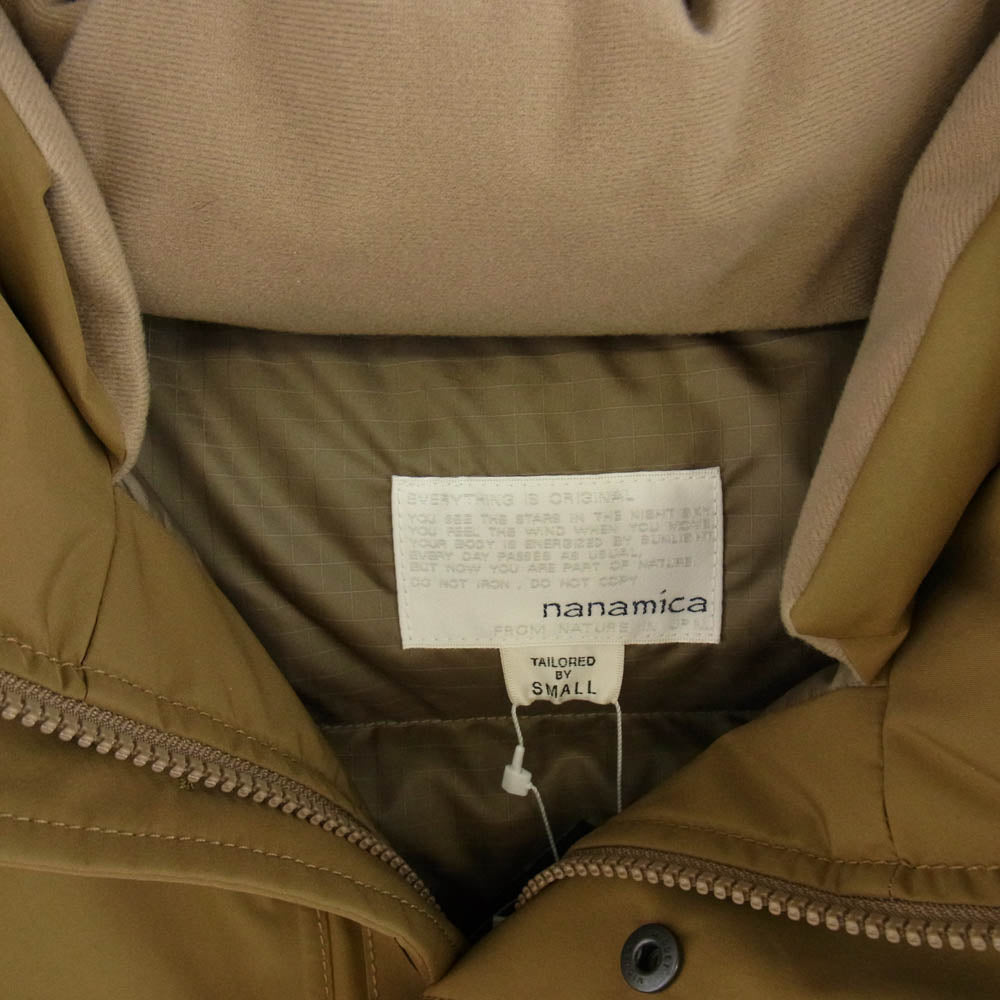nanamica ナナミカ 20AW SUBF043 GORE-TEX Down Coat ゴアテックス ダウン コート ブラウン系 S【中古】