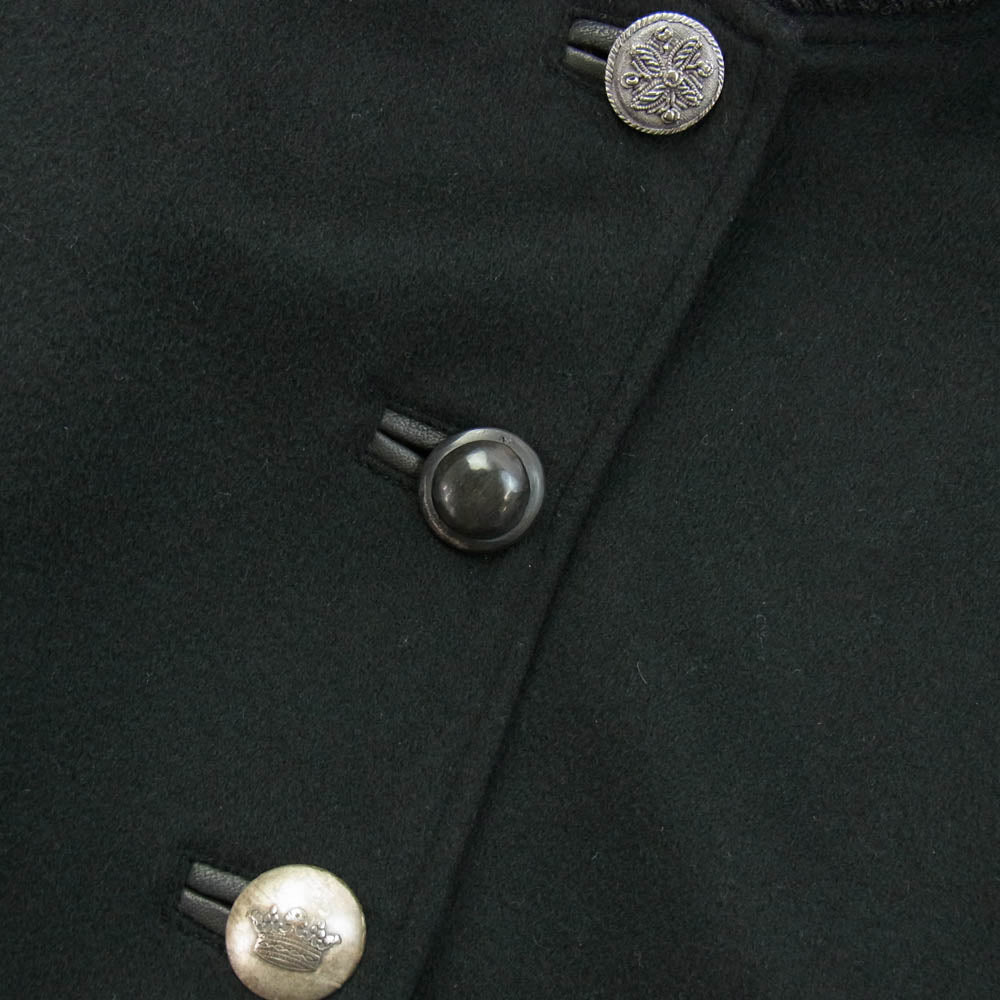 slowgun スロウガン カシミヤ 100％レザー スリーブ スタジアム