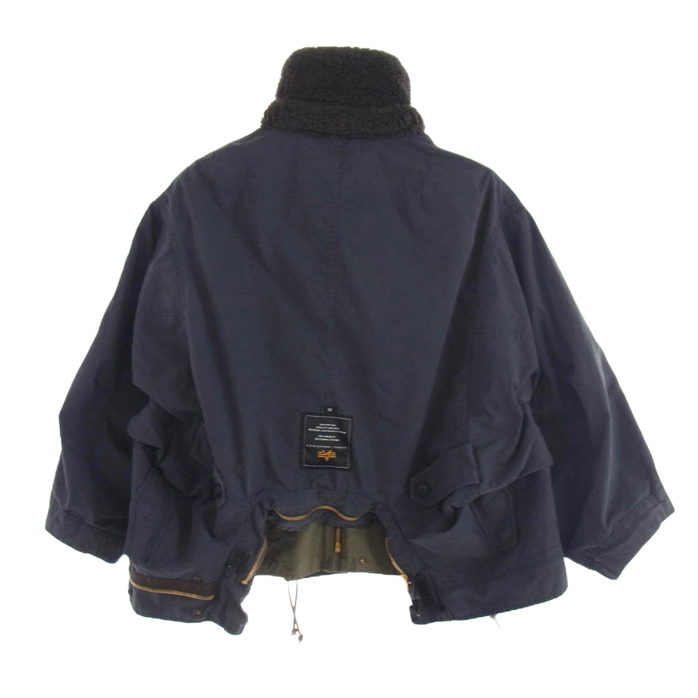 beautiful people ビューティフルピープル 23AW 1325103001 Alpha double-end c/n mods coat アルファ 4 WAY デザイン モッズ コート ジャケット カーキ系 XS【中古】