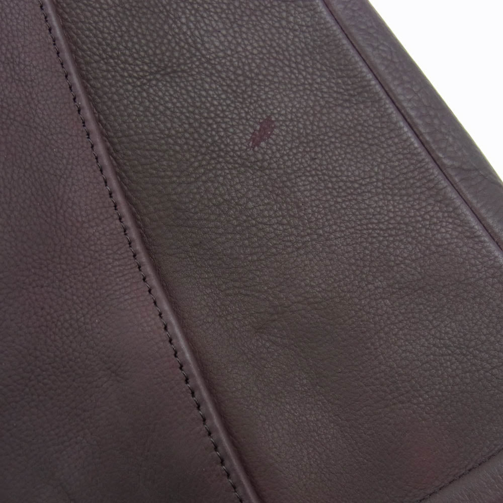 STRUM ストラム STL082-06 フルタンニン鞣し カーフスキン 燃焼製品染め ELEVEN セミダブル ライダースジャケット CRIMSON RED L【中古】