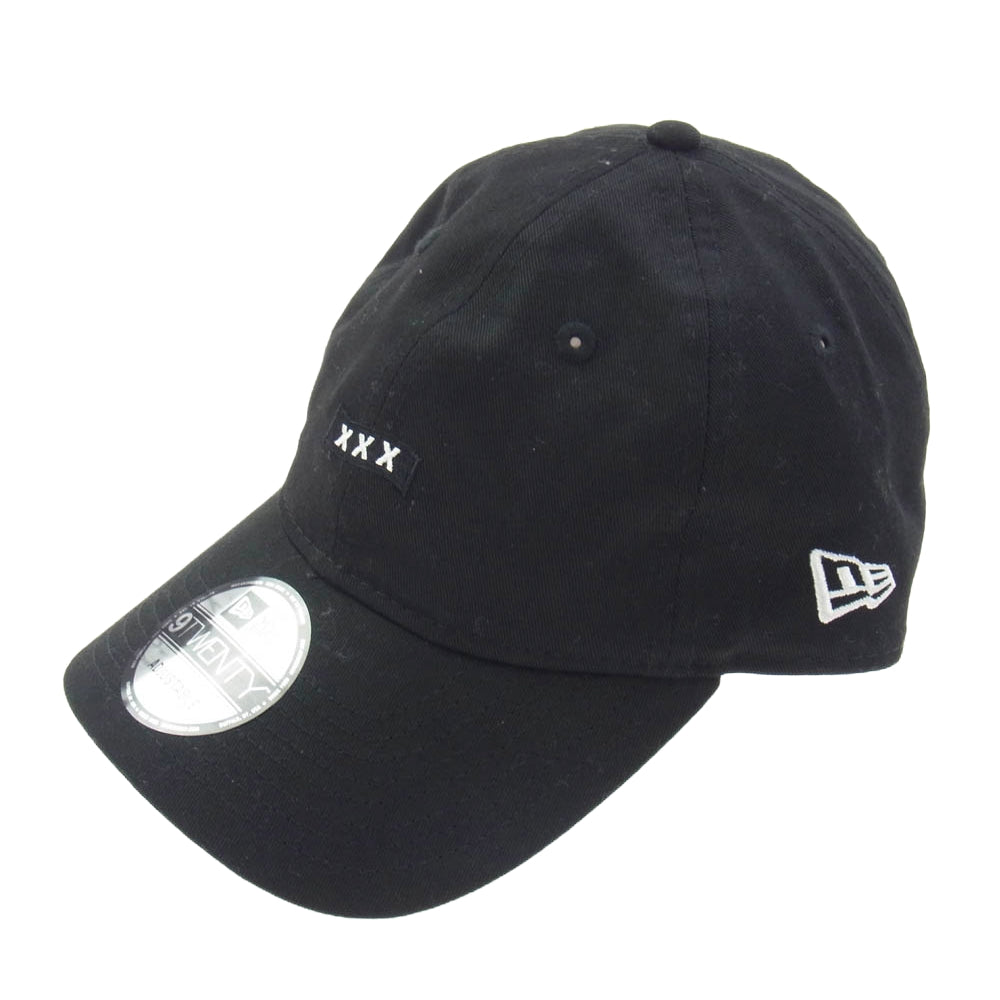 GOD SELECTION XXX ゴッドセレクション 24SS GX-S24-HT-05 × NEW ERA 9TWENTY ニューエラ フィフティー XXX ロゴ 刺繍 キャップ ブラック系【中古】