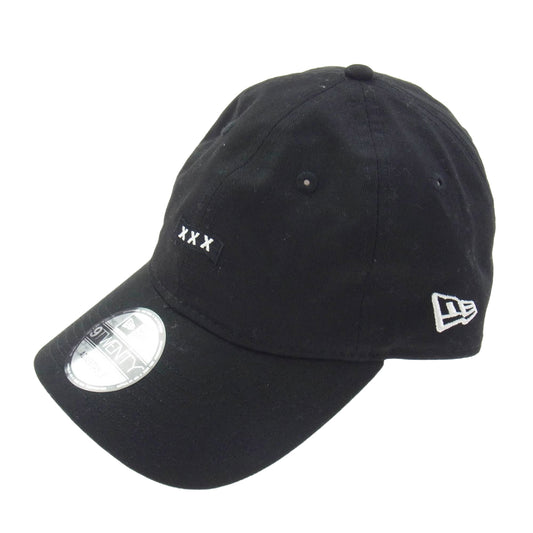 GOD SELECTION XXX ゴッドセレクション 24SS GX-S24-HT-05 × NEW ERA 9TWENTY ニューエラ フィフティー XXX ロゴ 刺繍 キャップ ブラック系【中古】