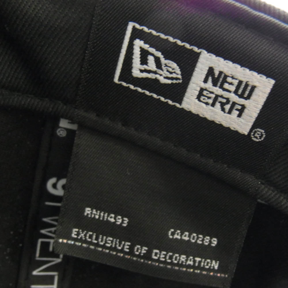 GOD SELECTION XXX ゴッドセレクション 24SS GX-S24-HT-05 × NEW ERA 9TWENTY ニューエラ フィフティー XXX ロゴ 刺繍 キャップ ブラック系【中古】