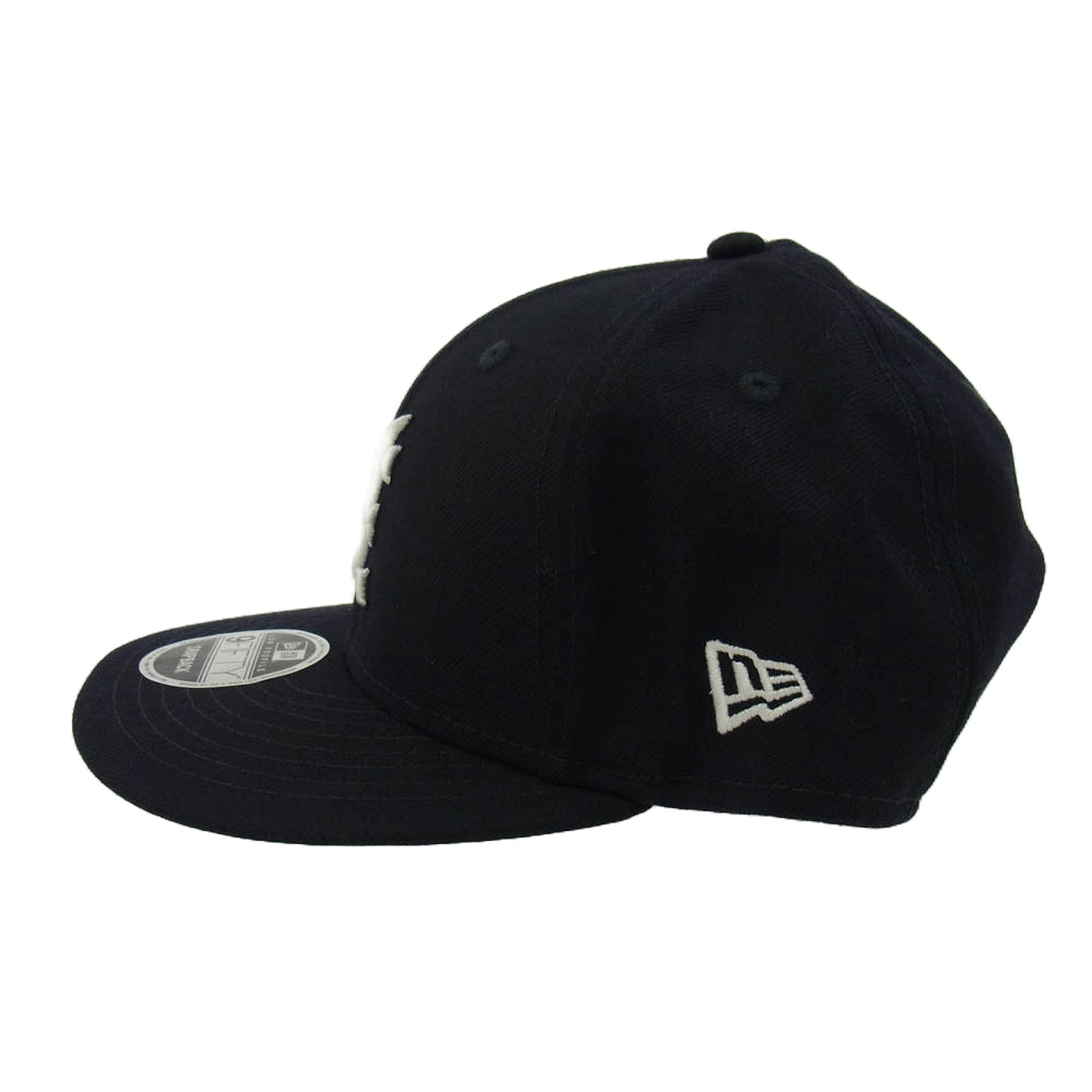 uniform experiment ユニフォームエクスペリメント 23SS UE-230054 × NEW ERA 9FIFTY LOW PROFILE CAP NAVY ニューエラ フィフティー イニシャルロゴ 刺繍 キャップ ネイビー系 ダークネイビー系【中古】