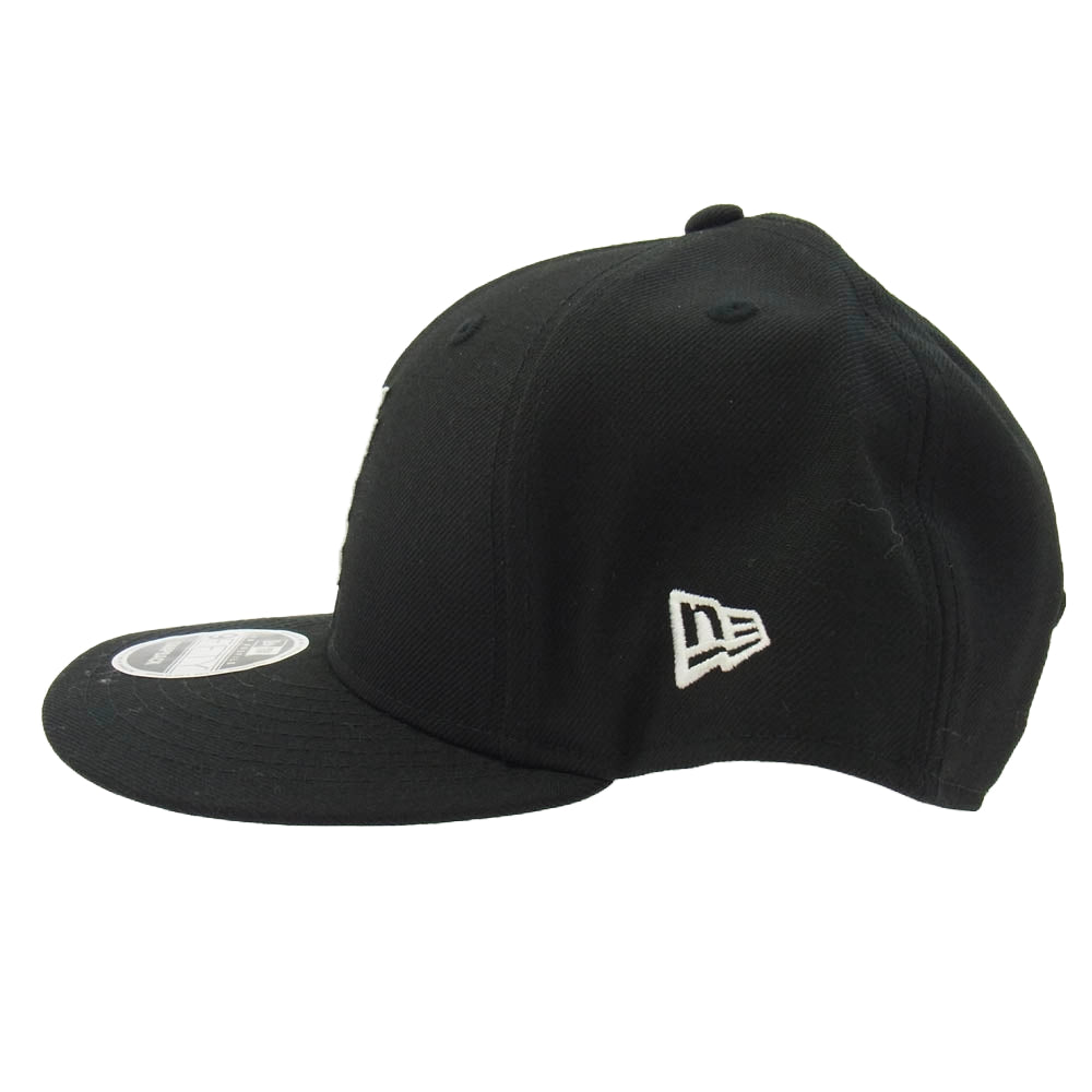 uniform experiment ユニフォームエクスペリメント 23SS UE-230054 × NEW ERA 9FIFTY LOW PROFILE CAP Black ニューエラ フィフティー イニシャルロゴ 刺繍 キャップ ブラック系 ブラック系【中古】