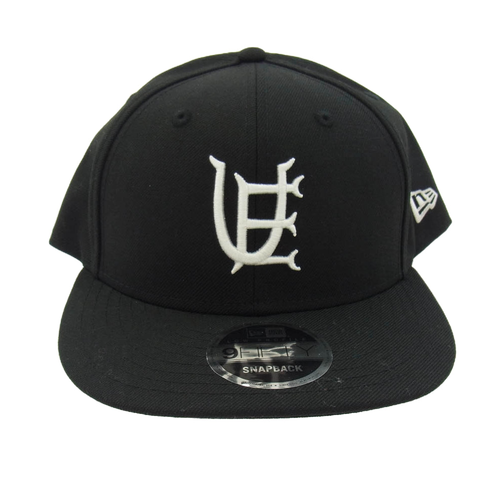 uniform experiment ユニフォームエクスペリメント 23SS UE-230054 × NEW ERA 9FIFTY LOW PROFILE CAP Black ニューエラ フィフティー イニシャルロゴ 刺繍 キャップ ブラック系 ブラック系【中古】