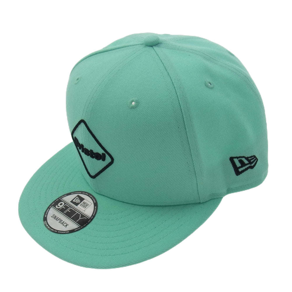 F.C.R.B. エフシーアールビー F.C.Real Bristol × NEW ERA ニューエラ EMBLEM 9FIFTY SNAP BACK CAPスナップ バックキャップ ライトグリーン系【中古】