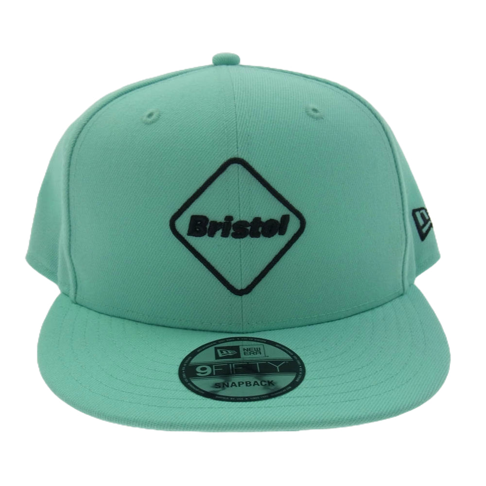 F.C.R.B. エフシーアールビー F.C.Real Bristol × NEW ERA ニューエラ EMBLEM 9FIFTY SNAP BACK CAPスナップ バックキャップ ライトグリーン系【中古】