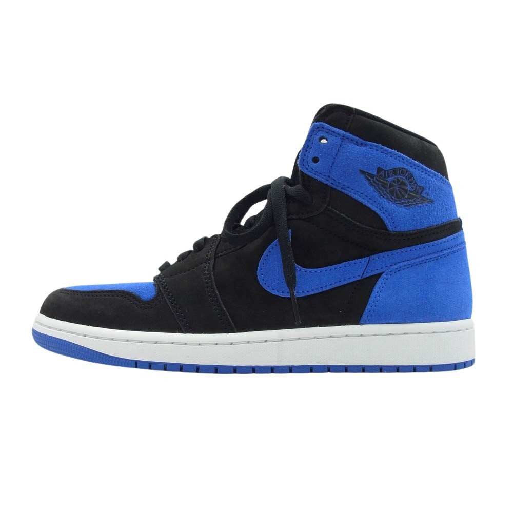 NIKE ナイキ DZ5485-042 Air Jordan 1 Retro High OG Royal Reimagined  エアジョーダン1 レトロ ハイ OG ロイヤル リイマジンド ハイカット スニーカー ブルー系 ブラック系 27cm【極上美品】【中古】