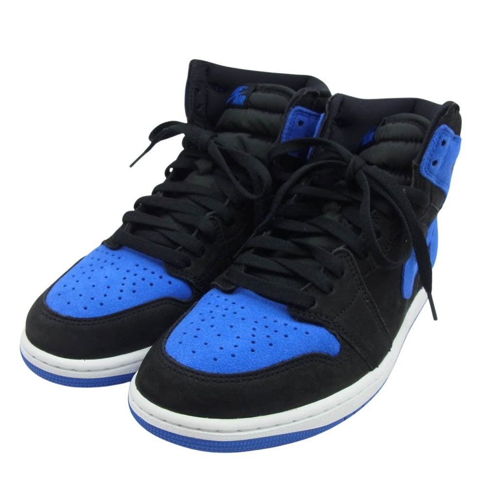 NIKE ナイキ DZ5485-042 Air Jordan 1 Retro High OG Royal Reimagined  エアジョーダン1 レトロ ハイ OG ロイヤル リイマジンド ハイカット スニーカー ブルー系 ブラック系 27cm【極上美品】【中古】