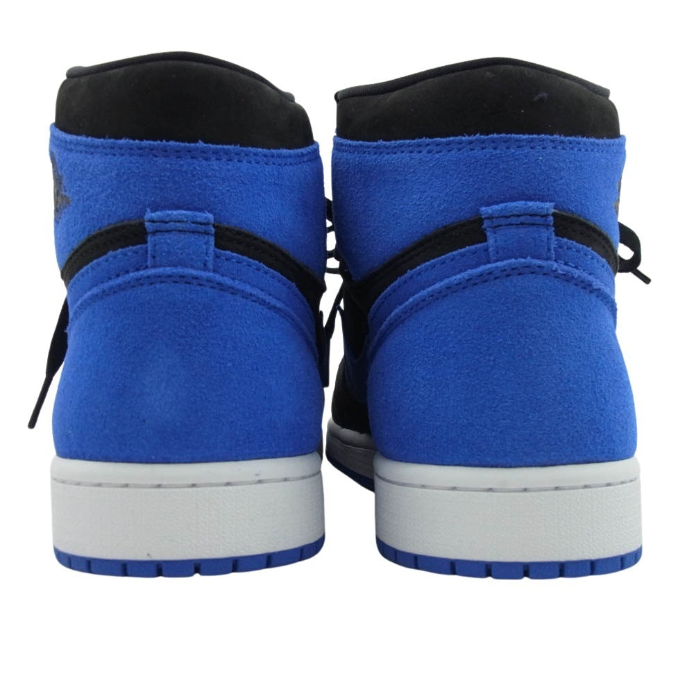 NIKE ナイキ DZ5485-042 Air Jordan 1 Retro High OG Royal Reimagined  エアジョーダン1 レトロ ハイ OG ロイヤル リイマジンド ハイカット スニーカー ブルー系 ブラック系 27cm【極上美品】【中古】