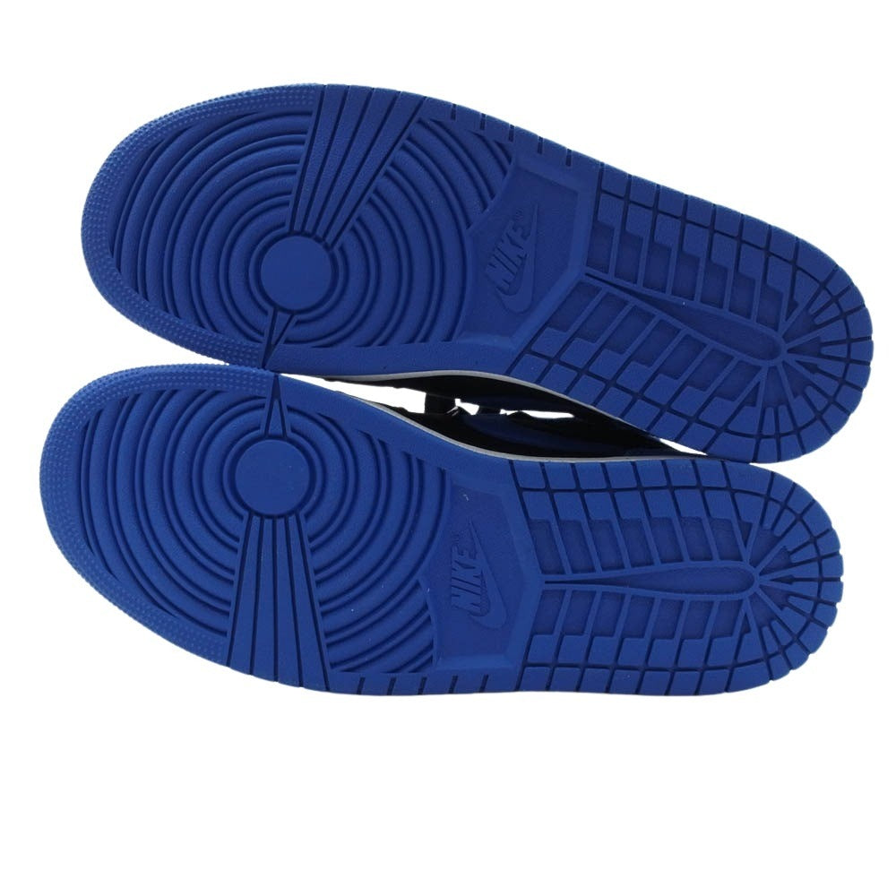 NIKE ナイキ DZ5485-042 Air Jordan 1 Retro High OG Royal Reimagined  エアジョーダン1 レトロ ハイ OG ロイヤル リイマジンド ハイカット スニーカー ブルー系 ブラック系 27cm【極上美品】【中古】