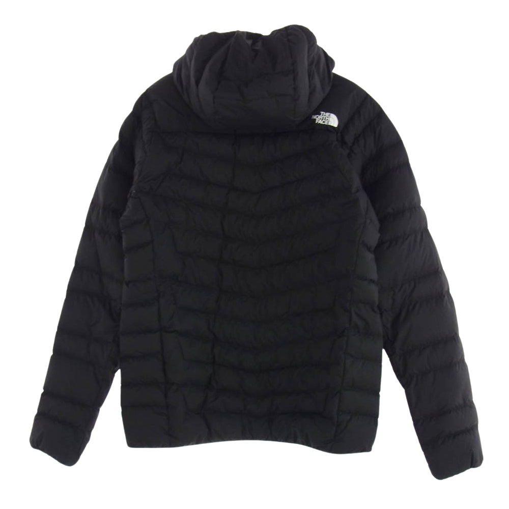 THE NORTH FACE ノースフェイス NY82011 Thunder Hoodie サンダー フーディ ダウン ジャケット ブラック系 XL【美品】【中古】
