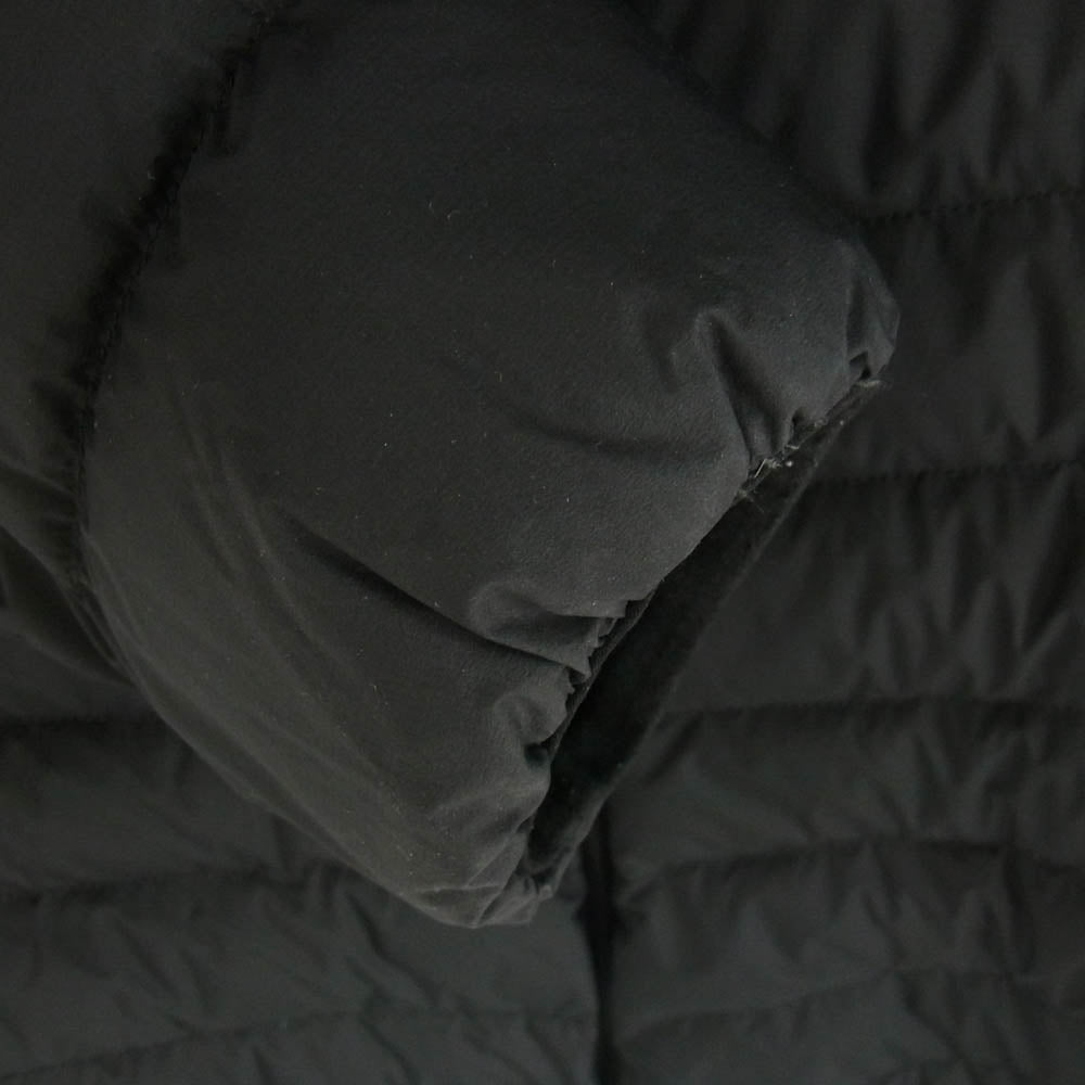 THE NORTH FACE ノースフェイス NY82011 Thunder Hoodie サンダー フーディ ダウン ジャケット ブラック系 XL【美品】【中古】