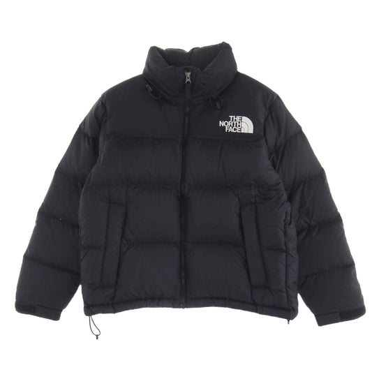 THE NORTH FACE ノースフェイス NDW92232 Short Nuptse Jacket ショート ヌプシ ダウン ジャケット ブラック系 M【中古】