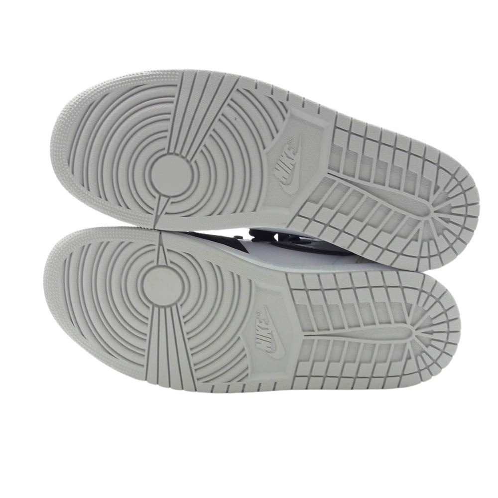 NIKE ナイキ 555088-108 Air Jordan 1 High OG Bleached Coral エアジョーダン 1 ハイ OG ブリーチド コーラル ハイカット スニーカー グレー系 ホワイト系 27cm【極上美品】【中古】