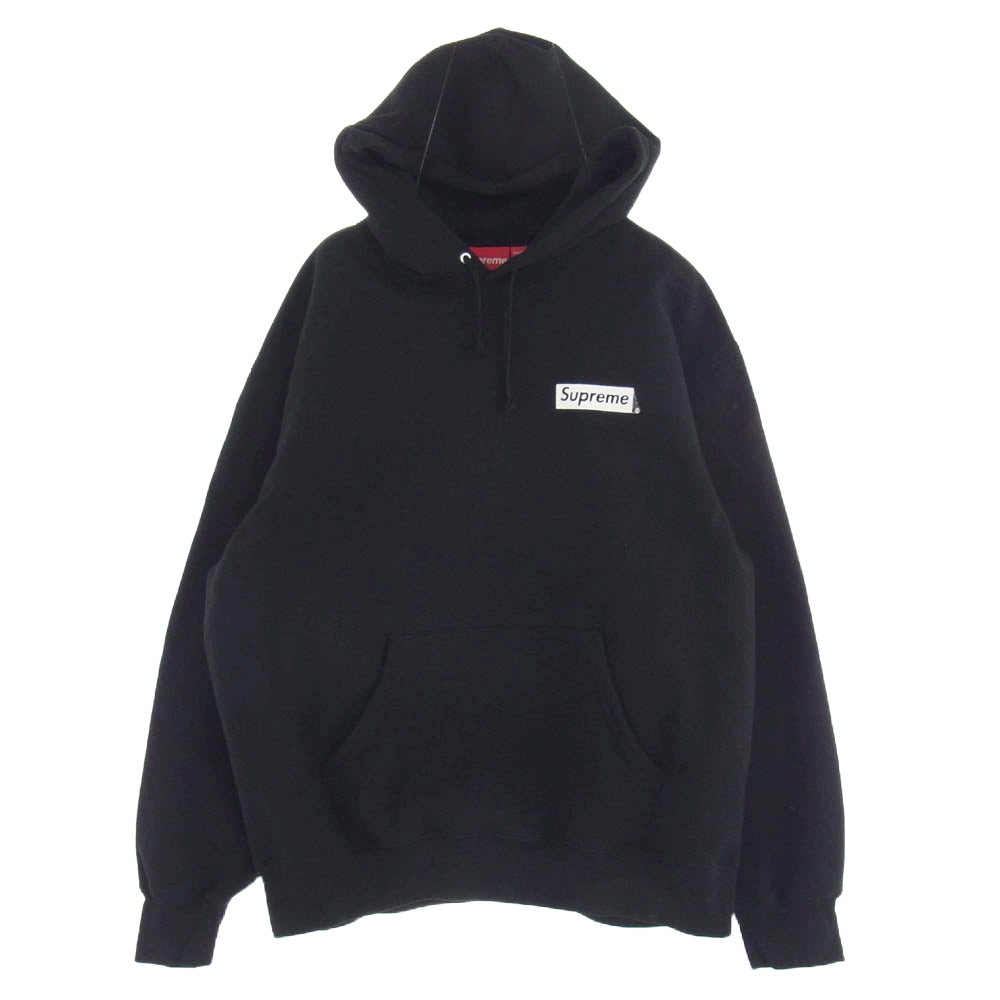 Supreme シュプリーム 23AW Catwoman Hooded Sweatshirt キャットウーマン フーデッド スウェット フーディ― パーカー ブラック系 ブラック系 L【中古】