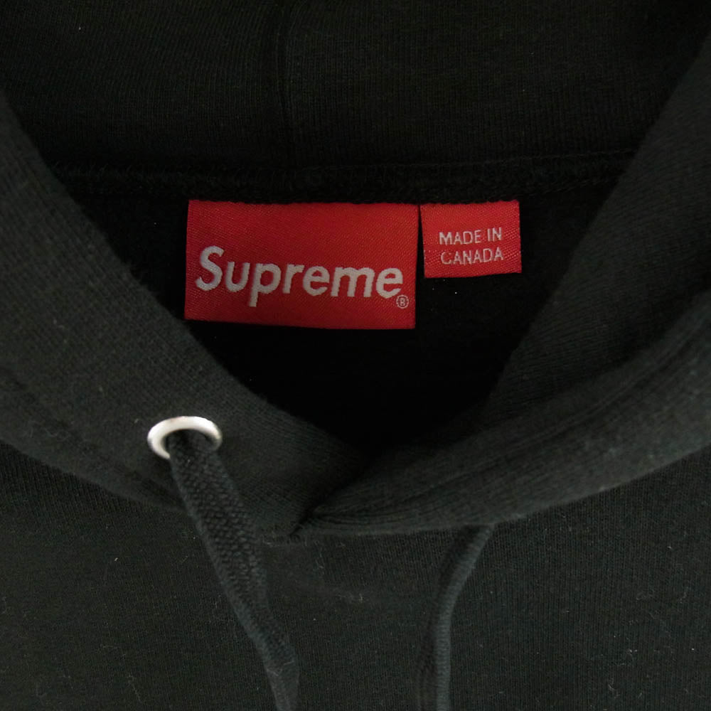 Supreme シュプリーム 23AW Catwoman Hooded Sweatshirt キャットウーマン フーデッド スウェット フーディ― パーカー ブラック系 ブラック系 L【中古】