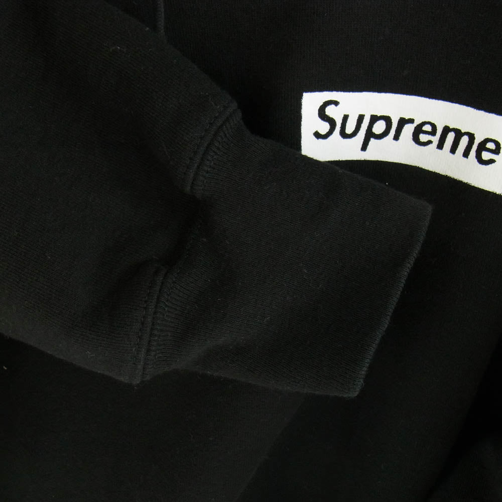 Supreme シュプリーム 23AW Catwoman Hooded Sweatshirt キャットウーマン フーデッド スウェット フーディ― パーカー ブラック系 ブラック系 L【中古】