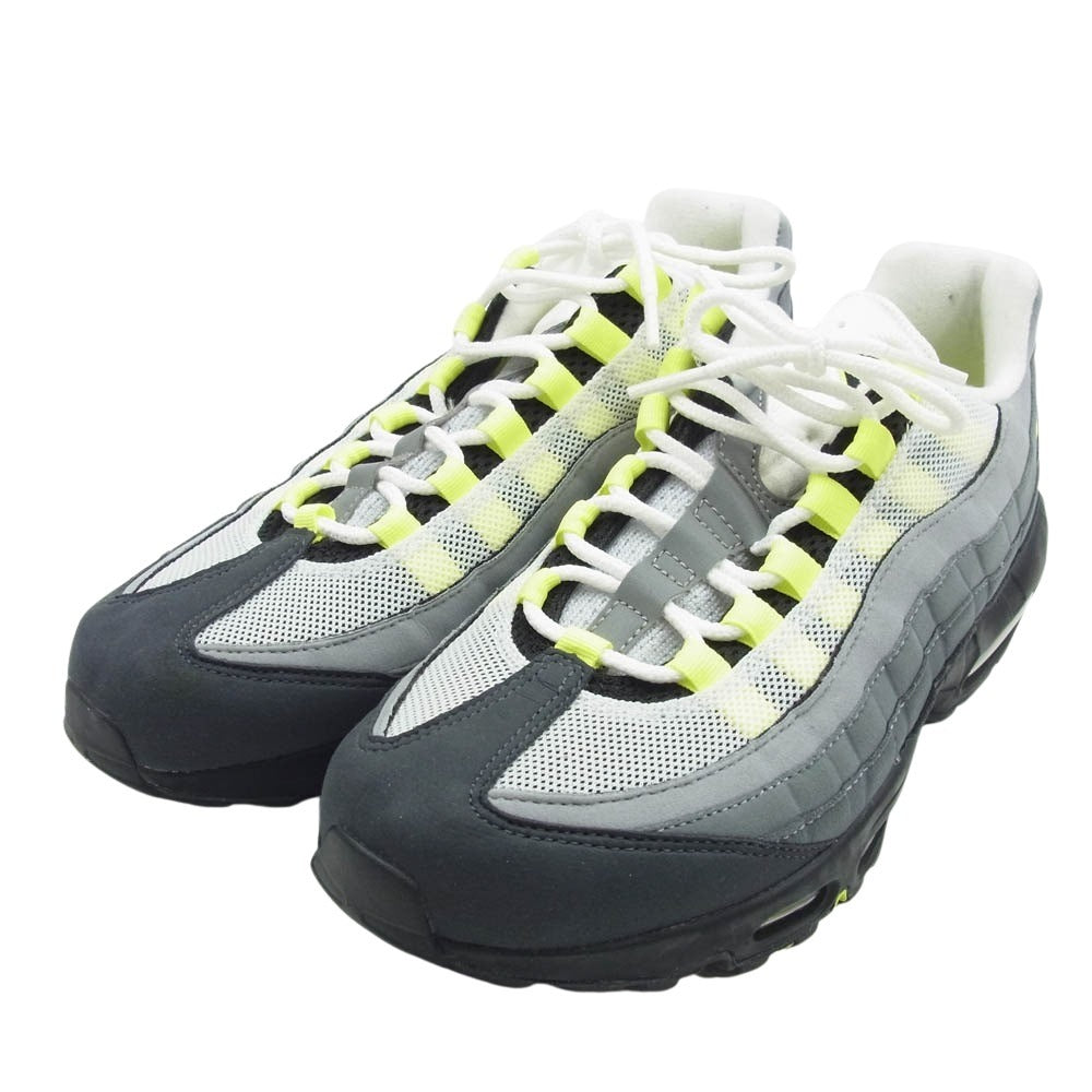 NIKE ナイキ CT1689-001 Air Max 95 OG Neon Yellow 2020 エアマックス95 OG ネオンイエロー イエローグラデ ハイテク スニーカー グレー系 イエロー系 27cm【美品】【中古】