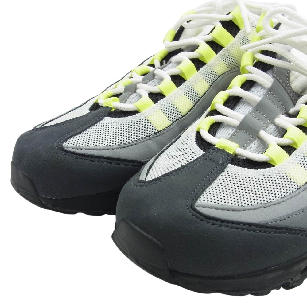 NIKE ナイキ CT1689-001 Air Max 95 OG Neon Yellow 2020 エアマックス95 OG ネオンイエロー イエローグラデ ハイテク スニーカー グレー系 イエロー系 27cm【美品】【中古】