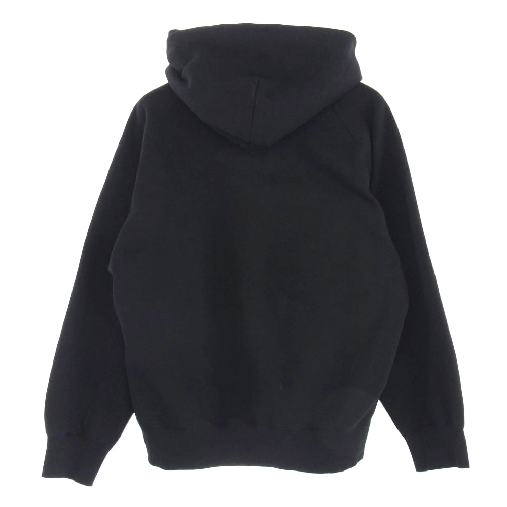 Sacai サカイ 23AW 23-0556S × Carhartt WIP Hoodie カーハート ジップアップ スウェット パーカー フーディー ブラック系 2【中古】