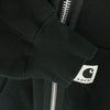 Sacai サカイ 23AW 23-0556S × Carhartt WIP Hoodie カーハート ジップアップ スウェット パーカー フーディー ブラック系 2【中古】