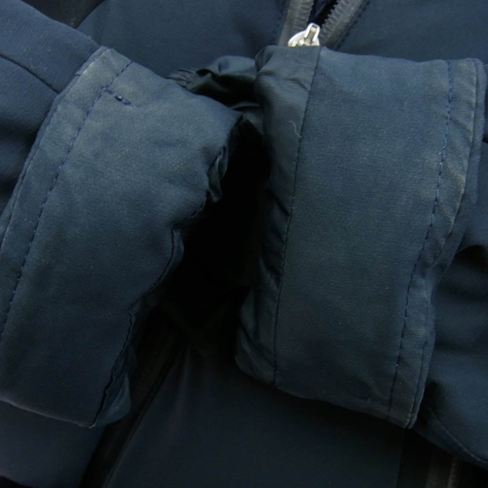 DESCENTE デサント DAWMGK40U ALLTERAIN 水沢ダウン MOUNTAINEER マウンテニア ダウン ジャケット ネイビー系 L【中古】