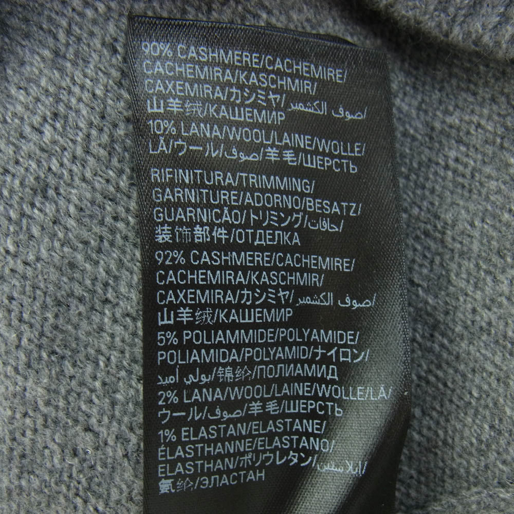 BALENCIAGA バレンシアガ 733850 T4127 オールオーバー ロゴ 総柄 ニット カーディガン グレー系 1【中古】