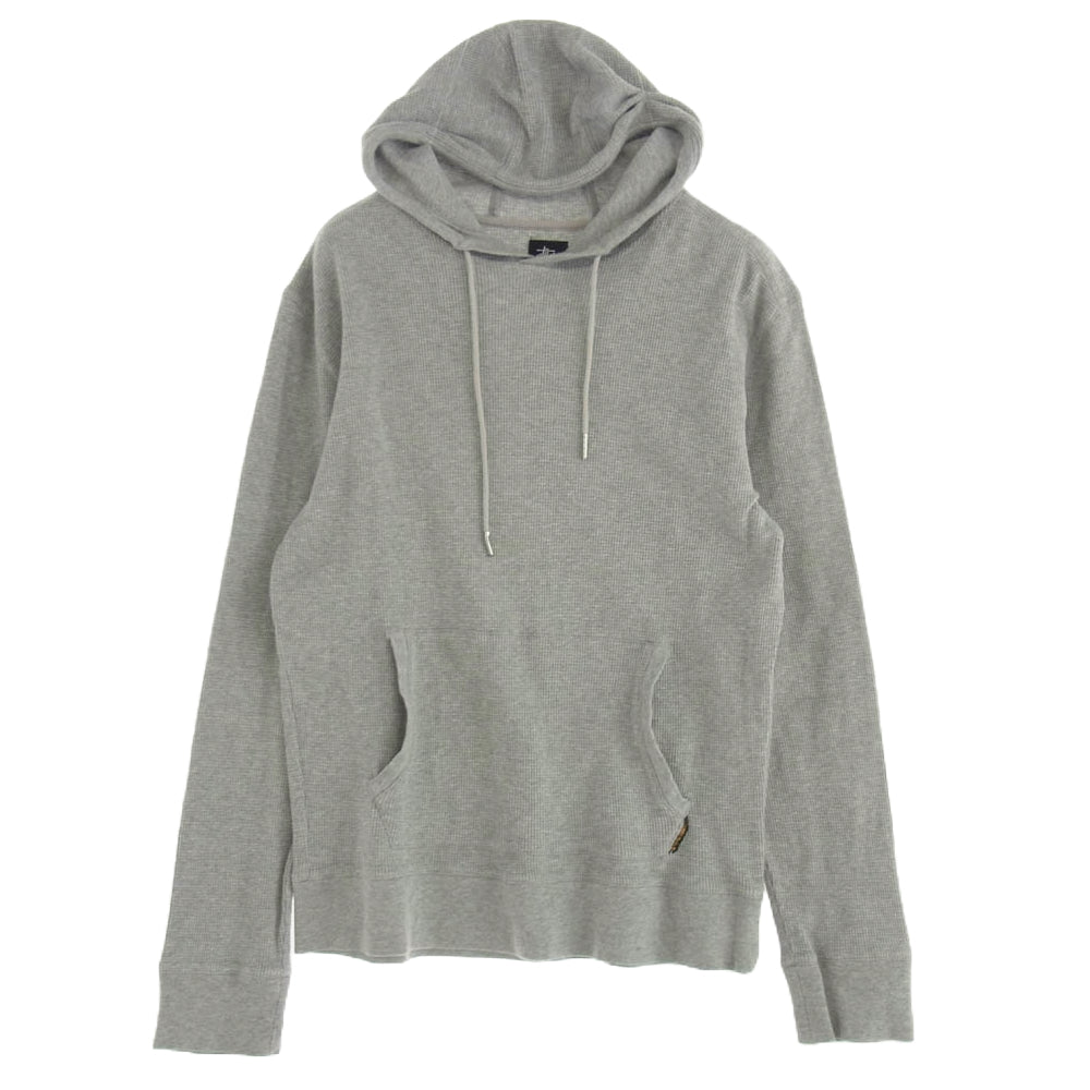 STUSSY ステューシー サーマル パーカー グレー系 M【中古】