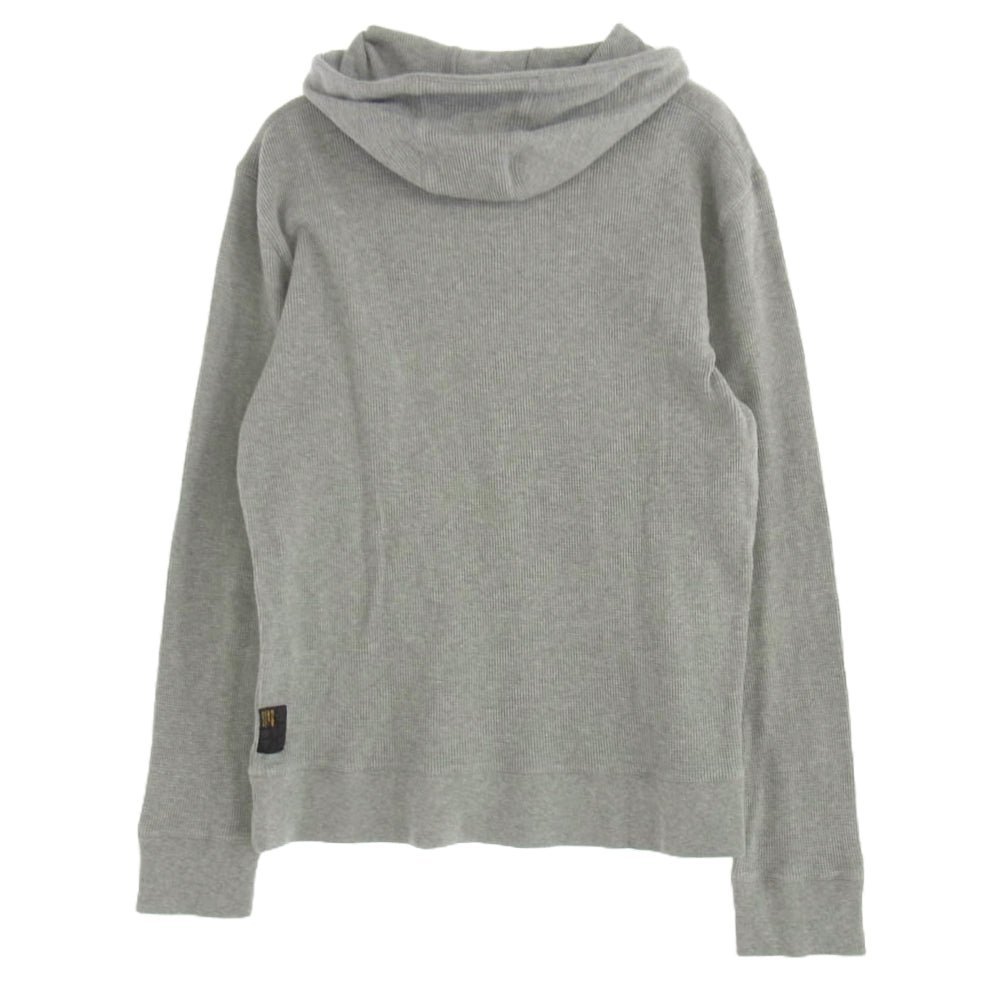 STUSSY ステューシー サーマル パーカー グレー系 M【中古】
