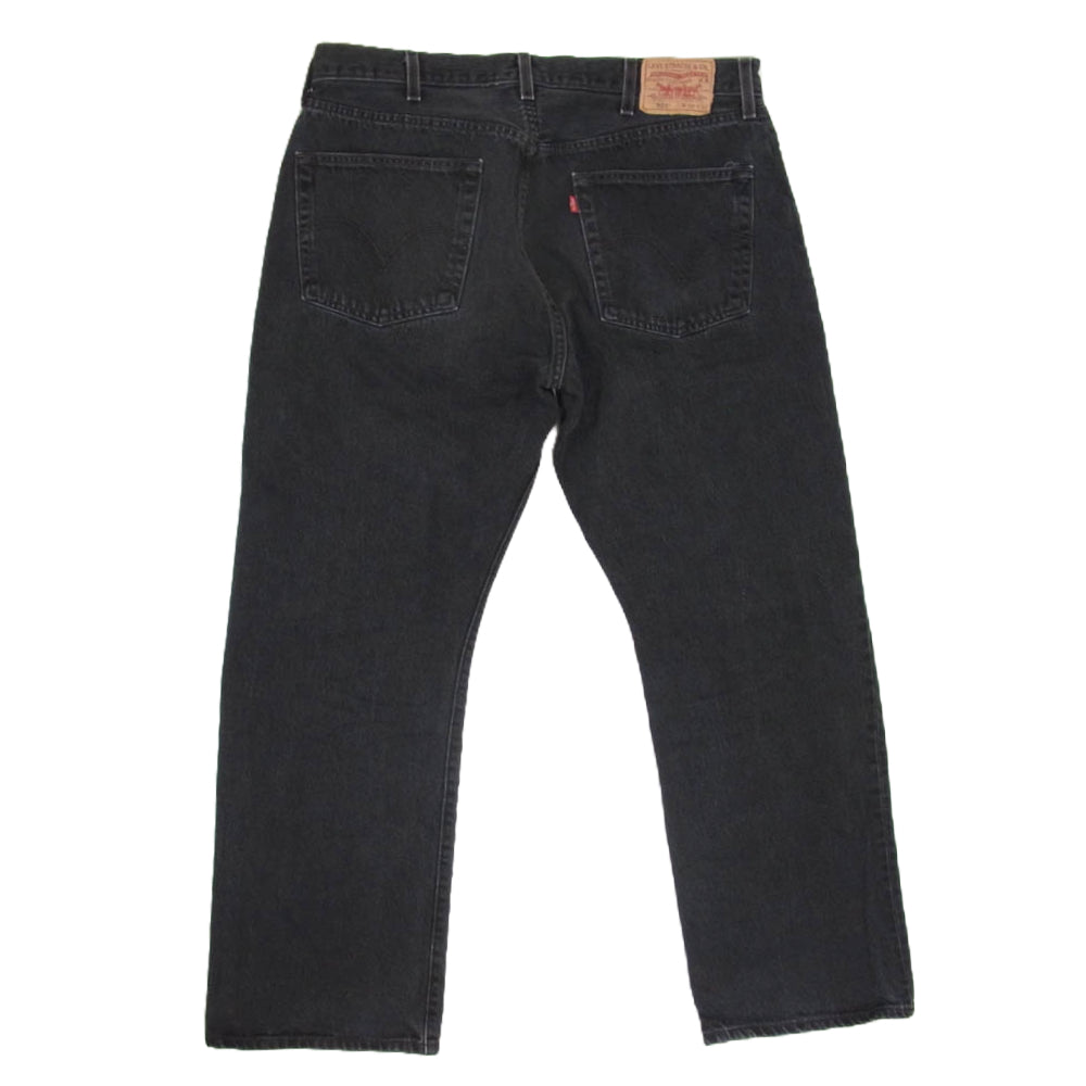 Levi's リーバイス 00501-0660 501 ORIGINAL FIT オリジナルフィット ブラック デニム パンツ ブラック系 38【中古】