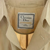 Christian Dior クリスチャンディオール 80年代 ヴィンテージ LE CONNAISSEUR ステンカラーコート バルマカーンコート ベージュ系 40S【中古】