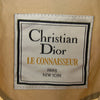 Christian Dior クリスチャンディオール 80年代 ヴィンテージ LE CONNAISSEUR ステンカラーコート バルマカーンコート ベージュ系 40S【中古】