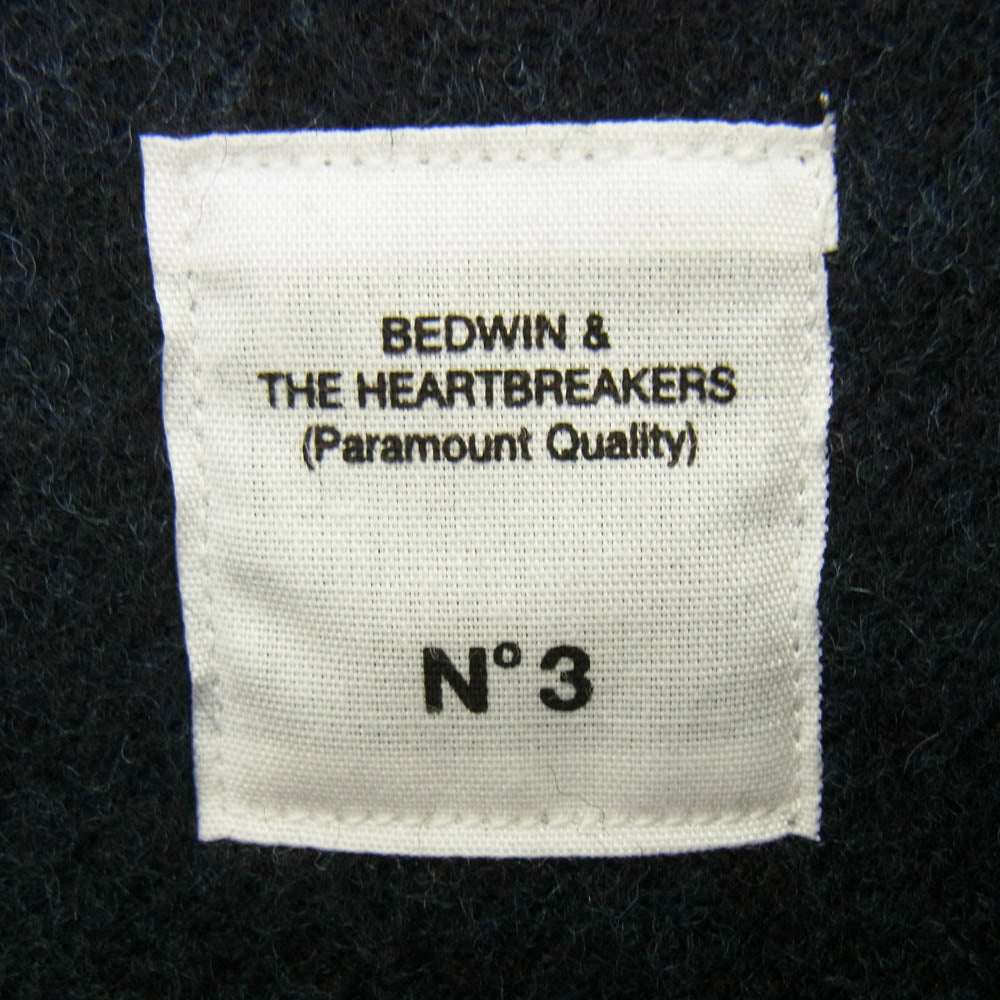 BEDWIN & THE HEARTBREAKERS ベドウィンアンドザハートブレイカーズ 24AB5623 WOOL M-51 MILRITARY PARKA CHASE ウール ミリタリー パーカー ダークネイビー系 3【極上美品】【中古】