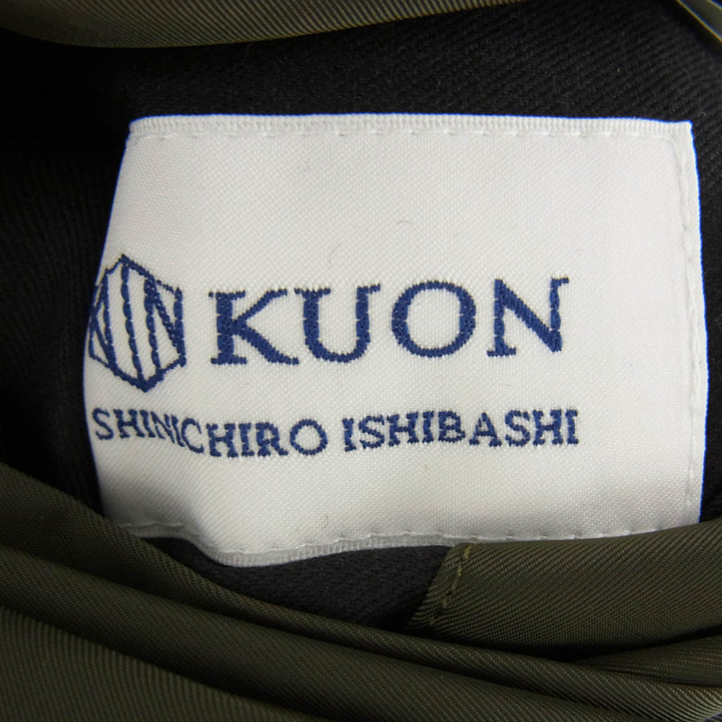 KUON クオン 144CO010102 Reversible Bomber Coat リバーシブル