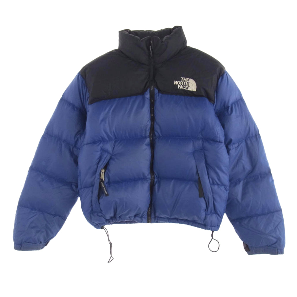 THE NORTH FACE ノースフェイス NF004AM 90s ヴィンテージ ダウンジャケット ヌプシジャケット ブルー系 S【中古】