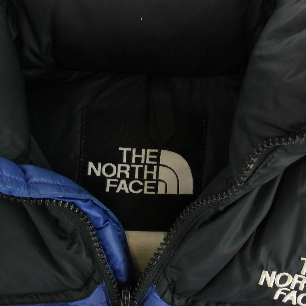 THE NORTH FACE ノースフェイス NF004AM 90s ヴィンテージ ダウンジャケット ヌプシジャケット ブルー系 S【中古】
