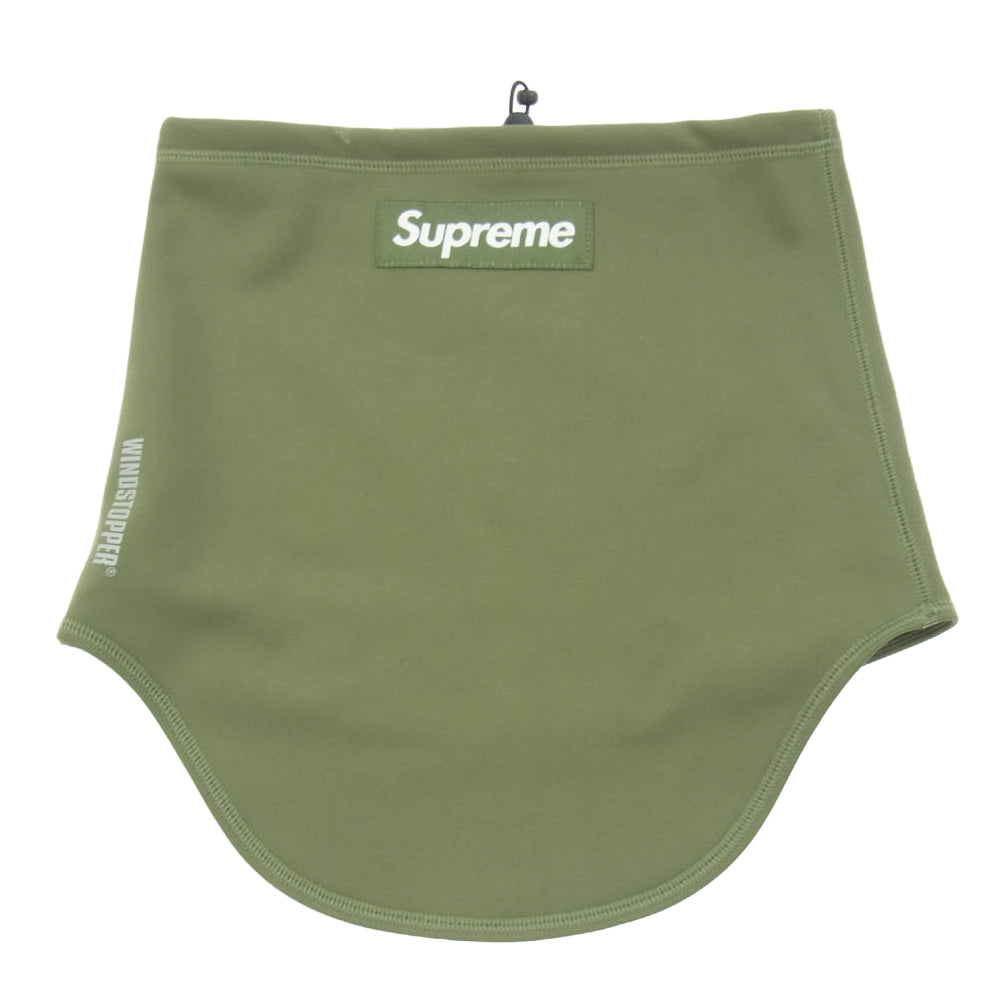 Supreme シュプリーム WINDSTOPPER Neck Gaiter ネックゲーター ネックウォーマー グリーン系【新古品】【未使用】【中古】