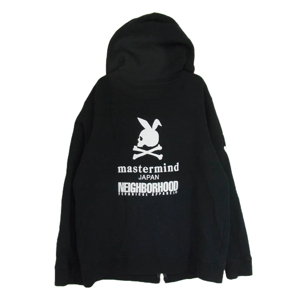 NEIGHBORHOOD ネイバーフッド mastermind JAPAN マスターマインドジャパン パーカー ブラック系 XL【中古】