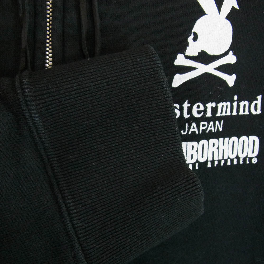 NEIGHBORHOOD ネイバーフッド mastermind JAPAN マスターマインドジャパン パーカー ブラック系 XL【中古】
