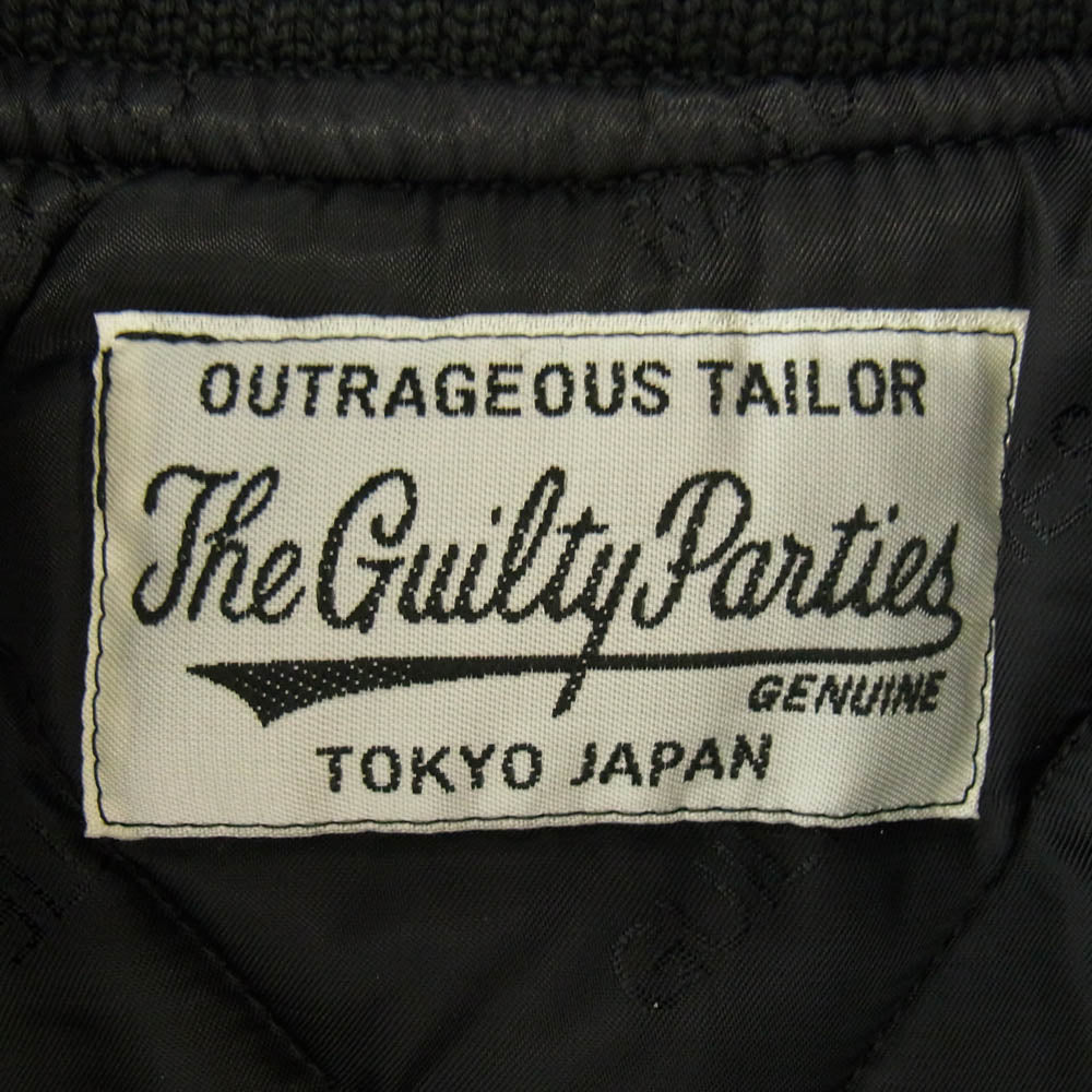 WACKO MARIA ワコマリア 14AW WOLFS HEAD ウルフズヘッド CAR CLUB JKT カークラブ ジャケット ブラック系 L【中古】