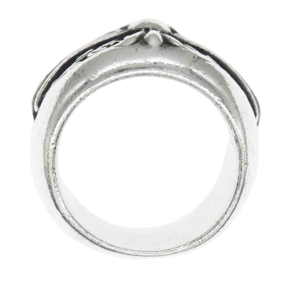 CHROME HEARTS クロムハーツ（原本無） CLASSIC OVAL クラシック オーバル クロス リング 23.5号【中古】