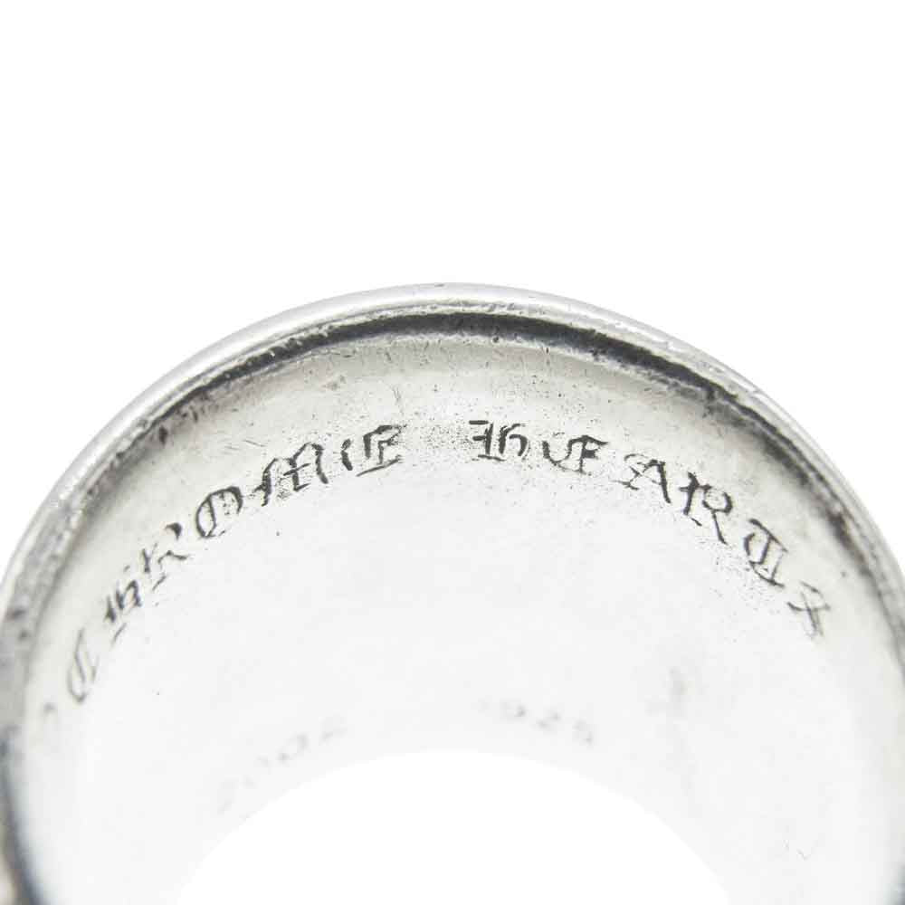 CHROME HEARTS クロムハーツ（原本無） CLASSIC OVAL クラシック オーバル クロス リング 23.5号【中古】