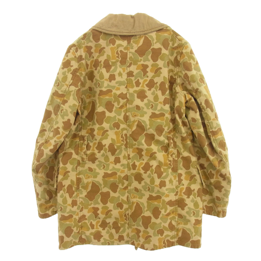 FREEWHEELERS フリーホイーラーズ M-1938 BUBO SPORTS TOGS GREAT LAKES MACKINAW COAT ダックハンターカモ マッキーノコート カーキ系 36【中古】