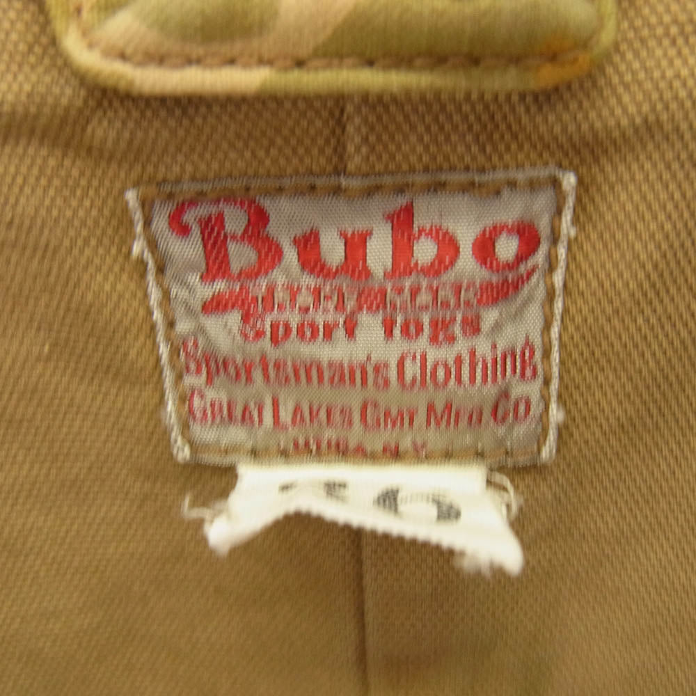 FREEWHEELERS フリーホイーラーズ M-1938 BUBO SPORTS TOGS GREAT LAKES MACKINAW COAT ダックハンターカモ マッキーノコート カーキ系 36【中古】