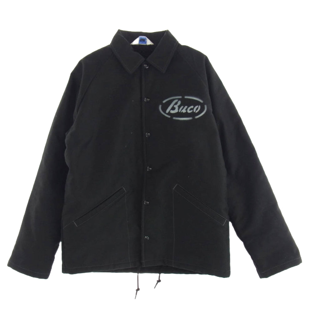 BUCO ブコ 201-A-16 THE REAL McCOY‘S リアルマッコイズ MECHANIC JACKET 裏ボア メカニック ジャケット ブラック系 M【中古】