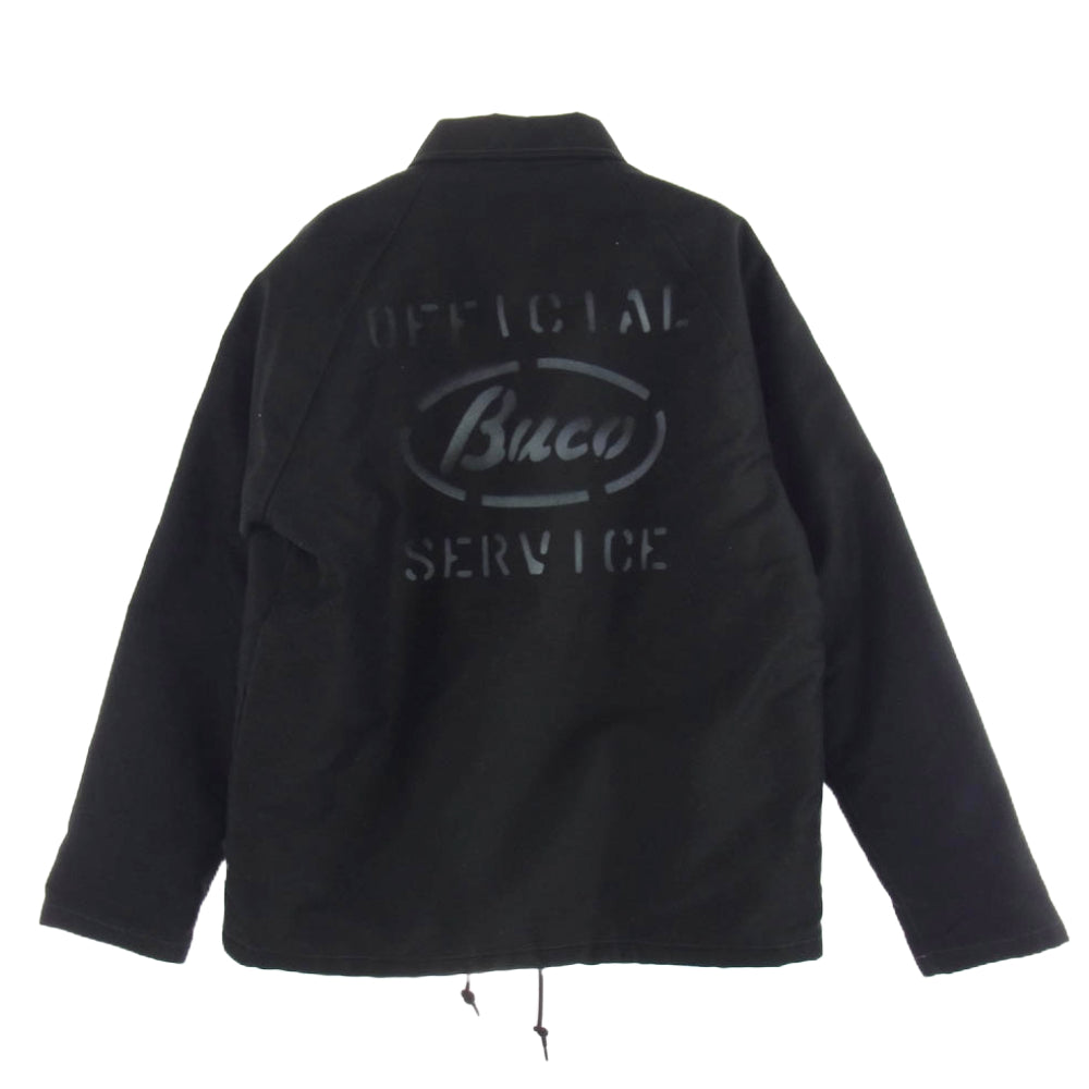 BUCO ブコ 201-A-16 THE REAL McCOY‘S リアルマッコイズ MECHANIC JACKET 裏ボア メカニック ジャケット ブラック系 M【中古】